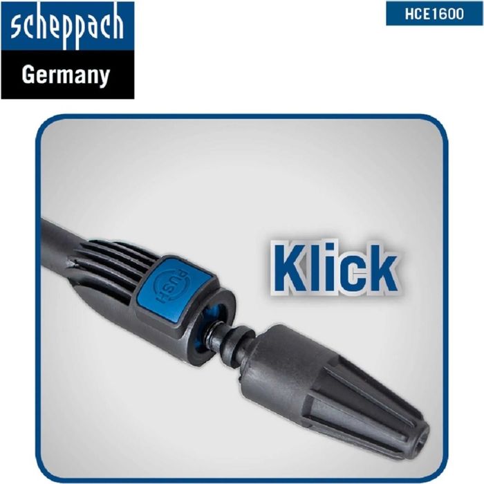 Водоструйка Scheppach HCE1600 1600W 135bar 408 l/h