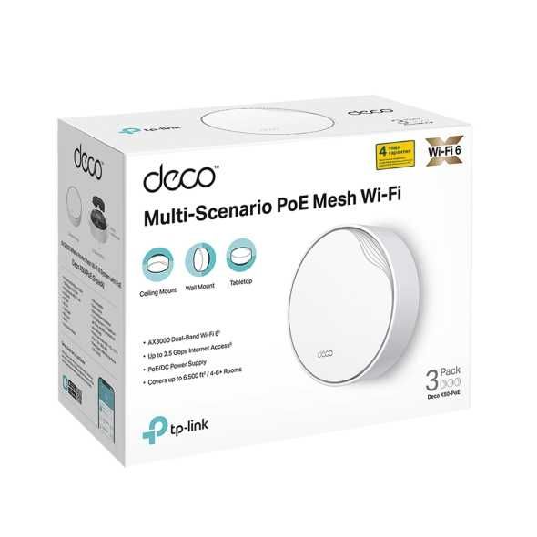 Tp Link Deco X50-PoE AX3000 с поддержкой PoE|в РАССРОЧКУ (UZUM NASIYA)