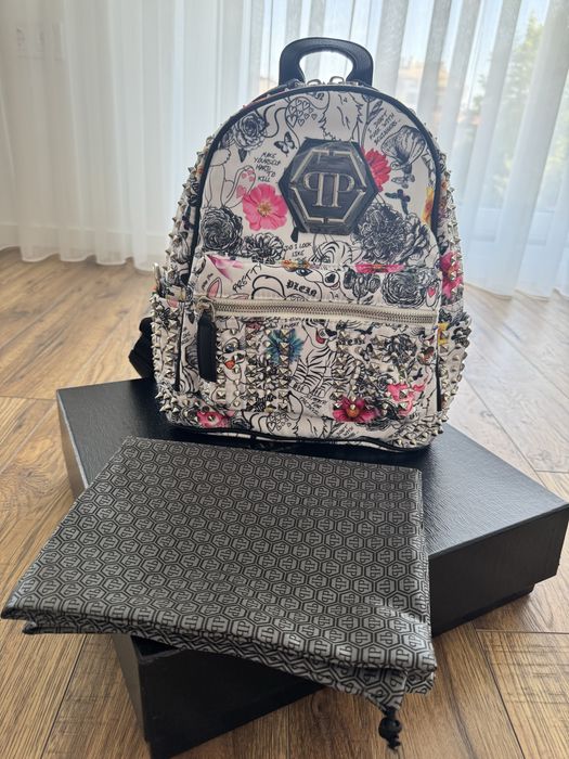 Оригинална чисто нова раница Philip Plein