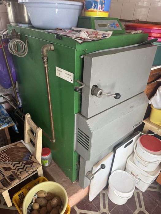 Centrala pe lemne vigas cu gazeificare + boiler 120 l