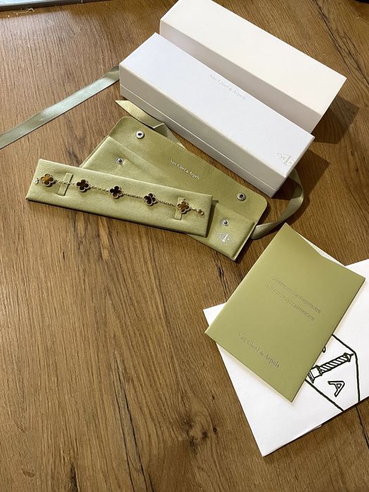 Van Cleef & Arpels - Bratara Gold Honey Brown