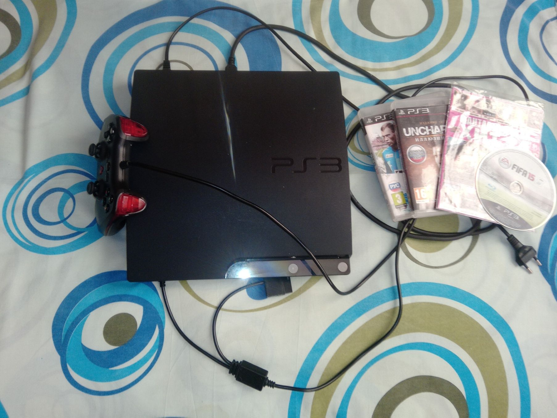PlayStation 3 прошитая с играми и дисками