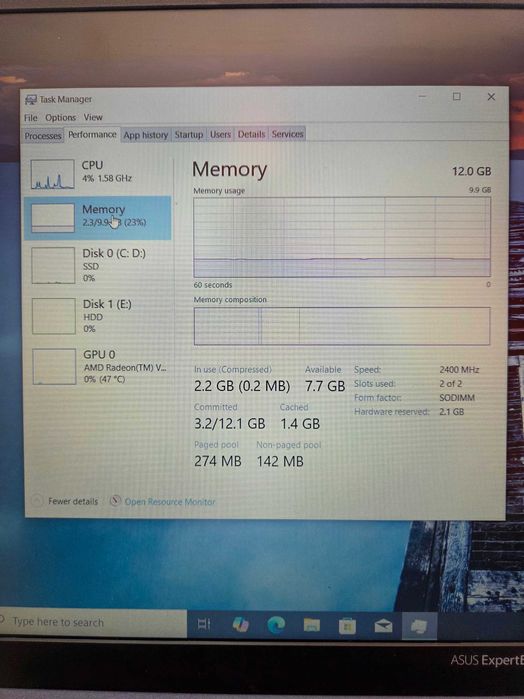 Laptop Asus ExpertBook