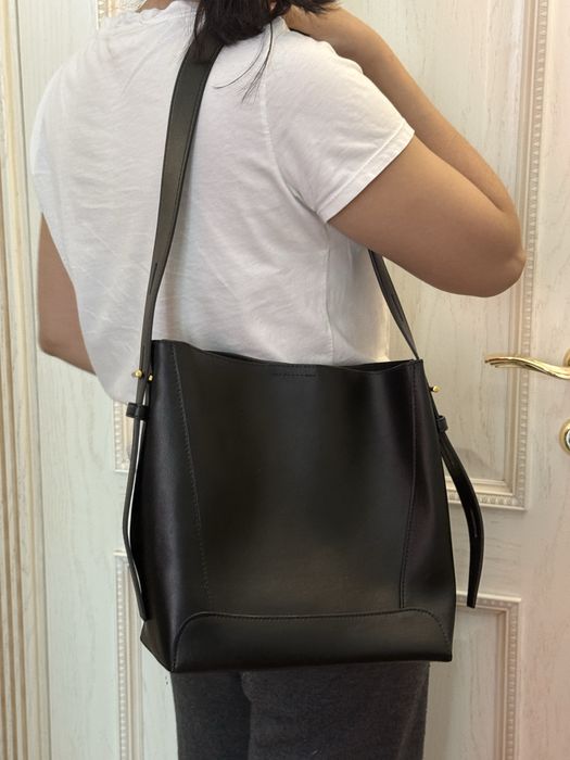 Кожаная сумка удобная