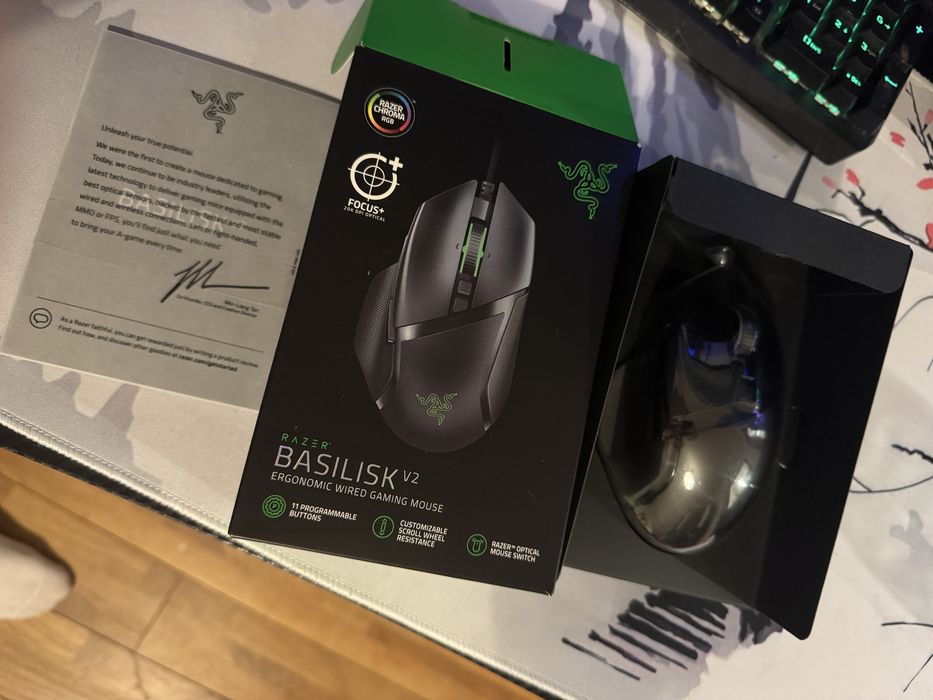 Mouse gaming Razer Basilisk V2, 20K DPI