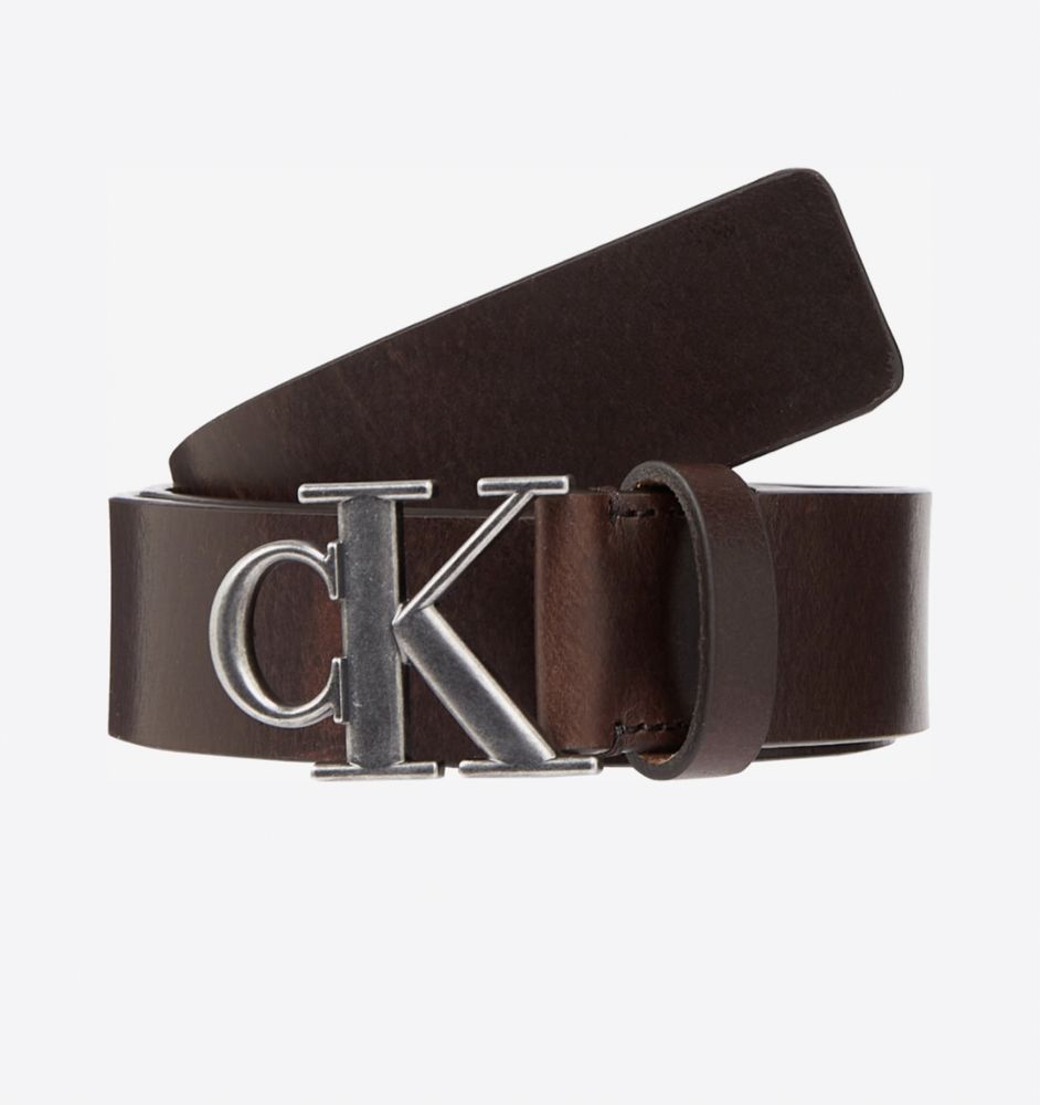 Calvin Klein Jeans Leather Belt ОРИГИНАЛ колан естествена кожа 95см