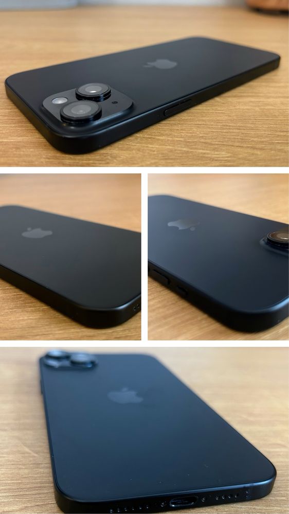 Оригинален iPhone 15 Plus 256 Gb - пълен комплект + аксесоари!