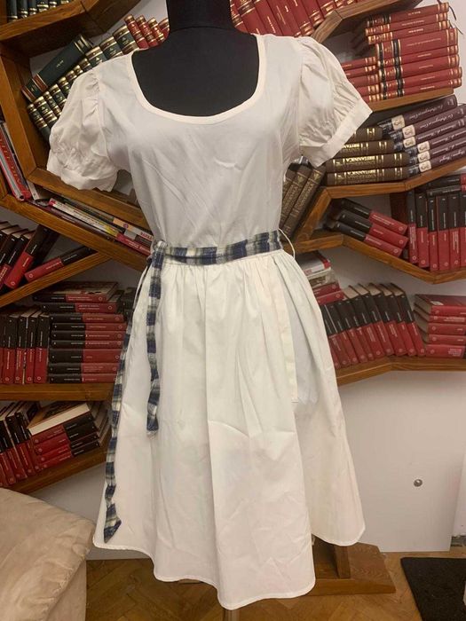 Rochie alba, de vara