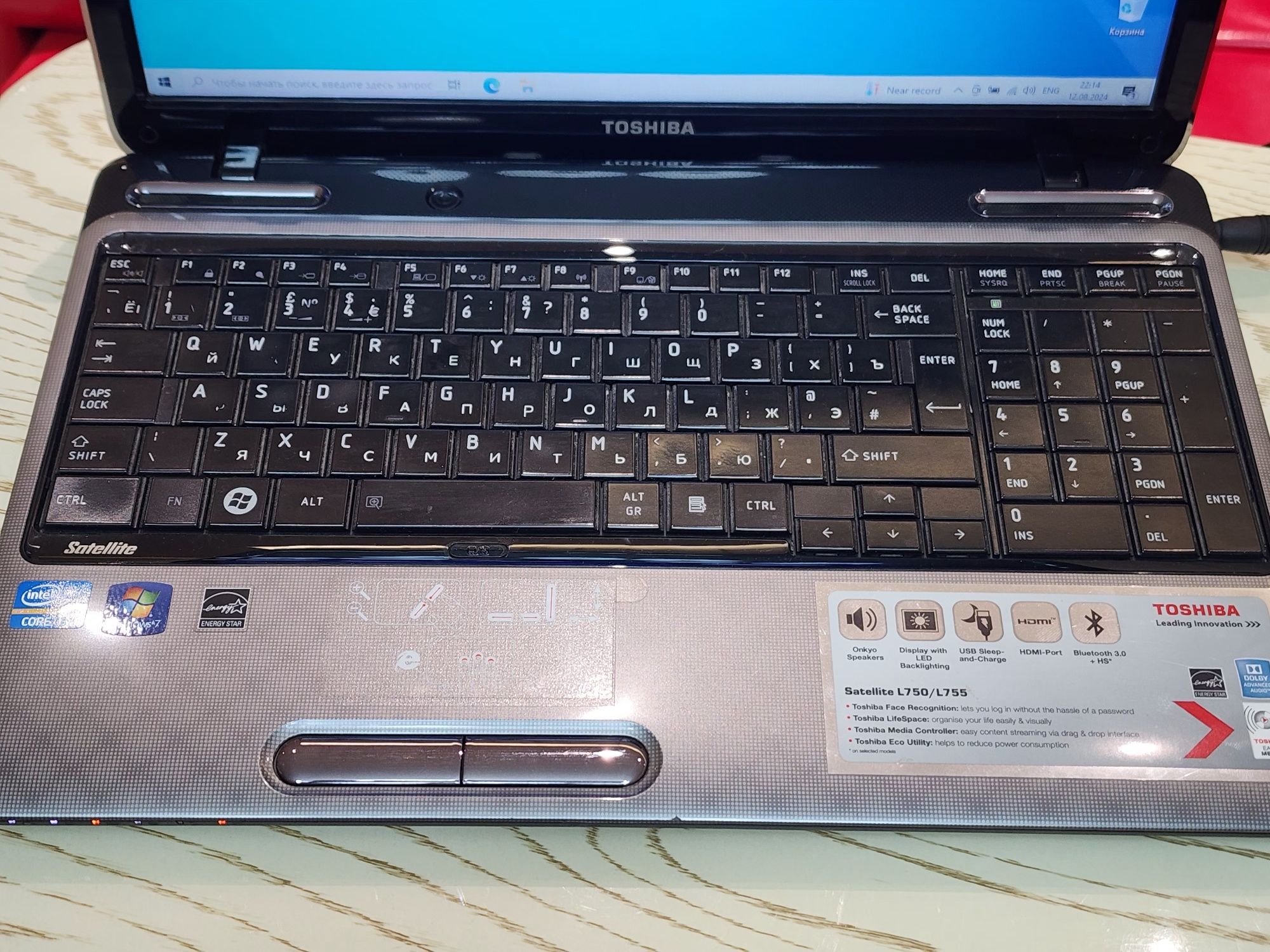 Toshiba 4/128 ideal. Kam ishlatilgan