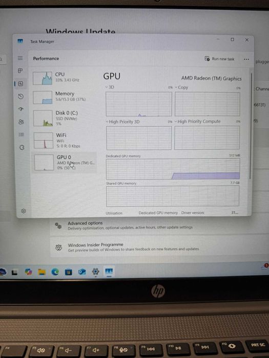 Hope Amanet P10/Laptop HP AMD Ryzen 5-7530U
