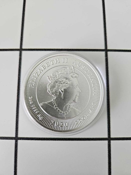 сребърна инвестиционна монета кукабура 2 oz унции