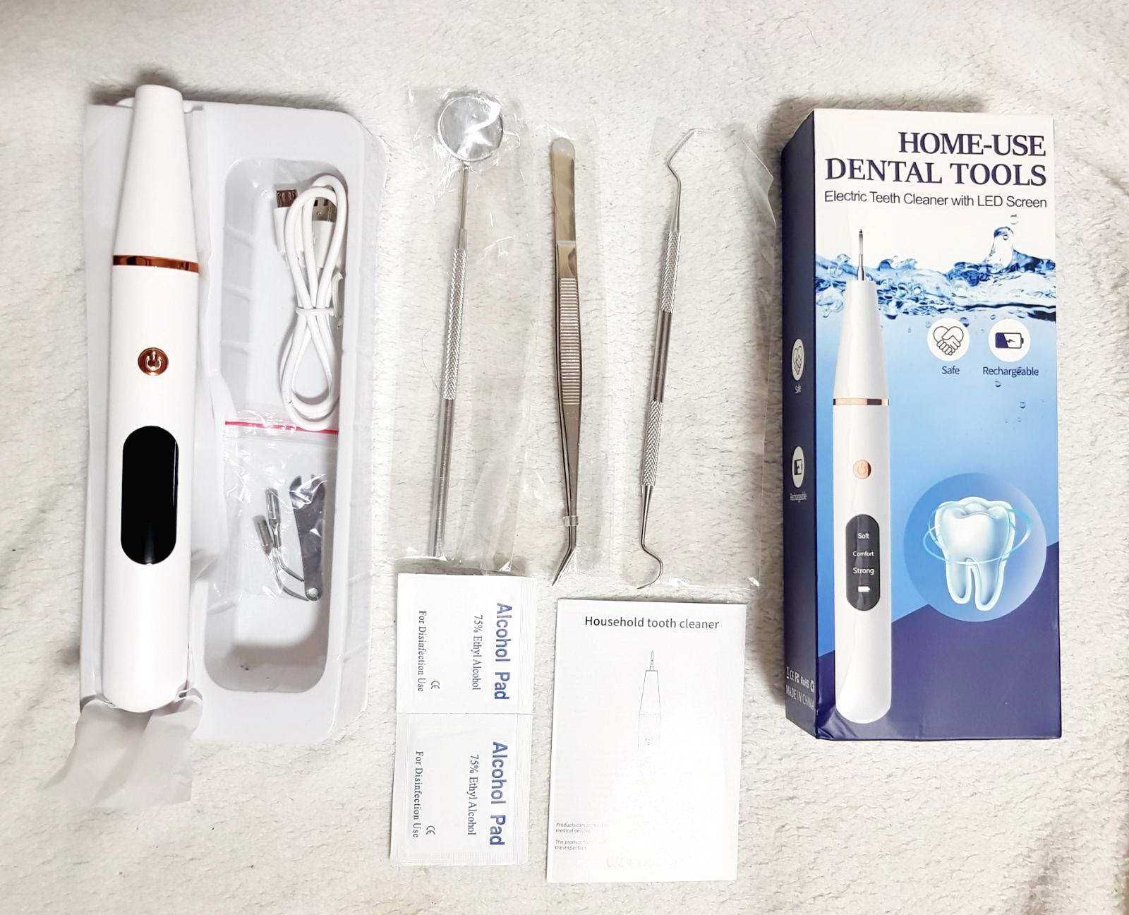 качествен Ултразвуков дентален уред за зъби премахва зъбен камък плака