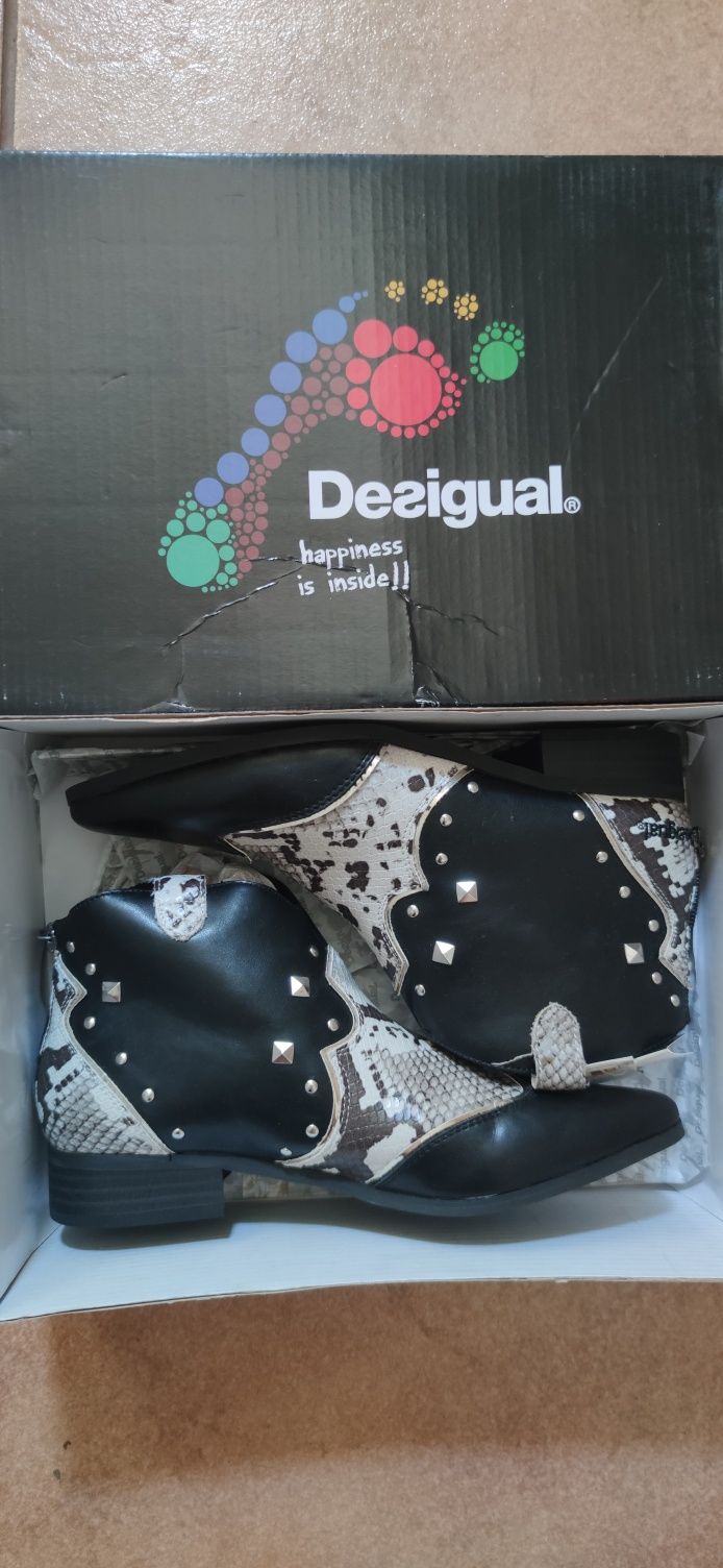 Botine scurte Desigual 37