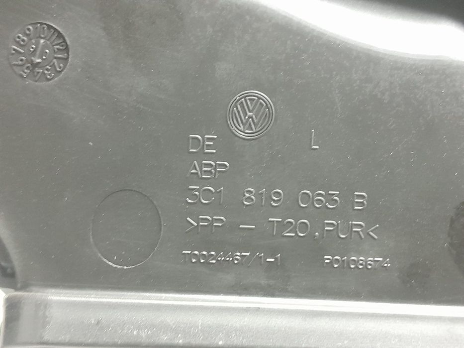 Tub aer grila ventilatie 3C1819063B Volkswagen VW Passat B6 [2005 - 2