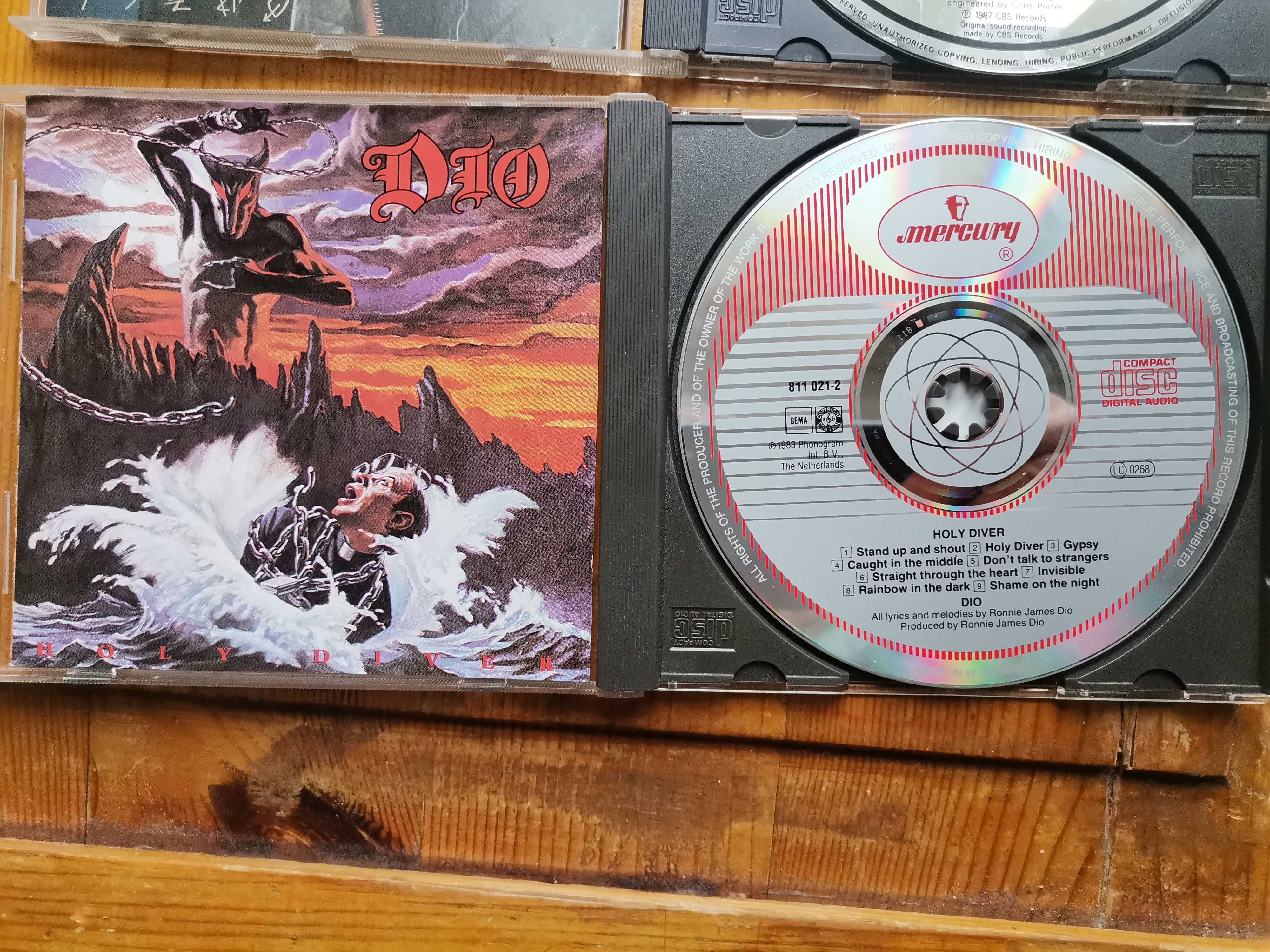 Оригинален матричен cd Dio-Holy Diver -отлично състояние