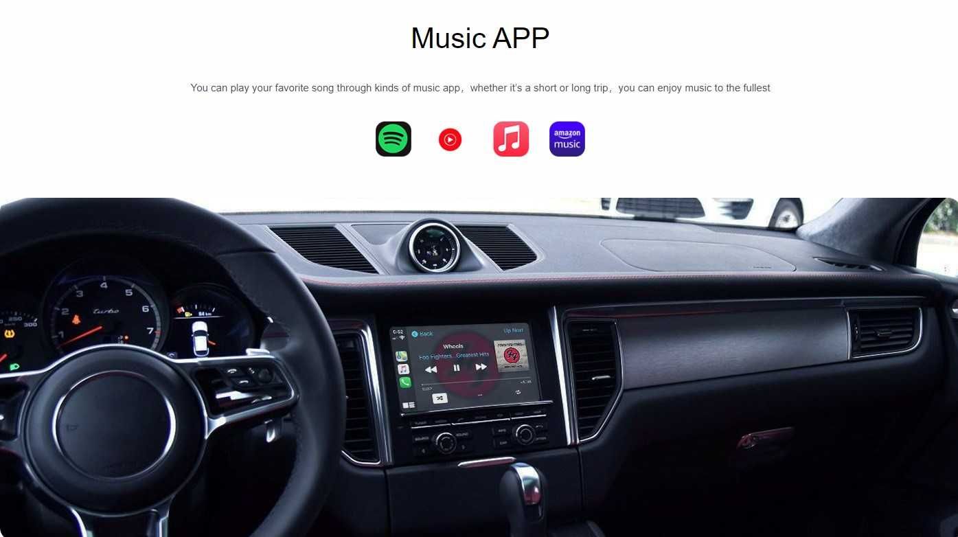 Porsche PCM4.0 System Безжичен Apple Carplay Android Auto MMI BOX
