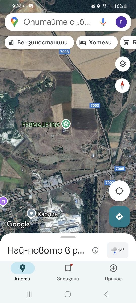 Ферма с ток и вода