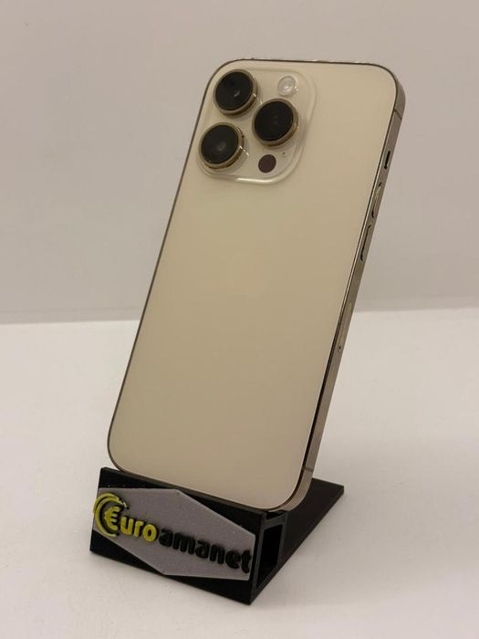 Telefon mobil Apple iPhone 14 Pro, 128GB, 5G, Gold, 81% Baterie  -A-