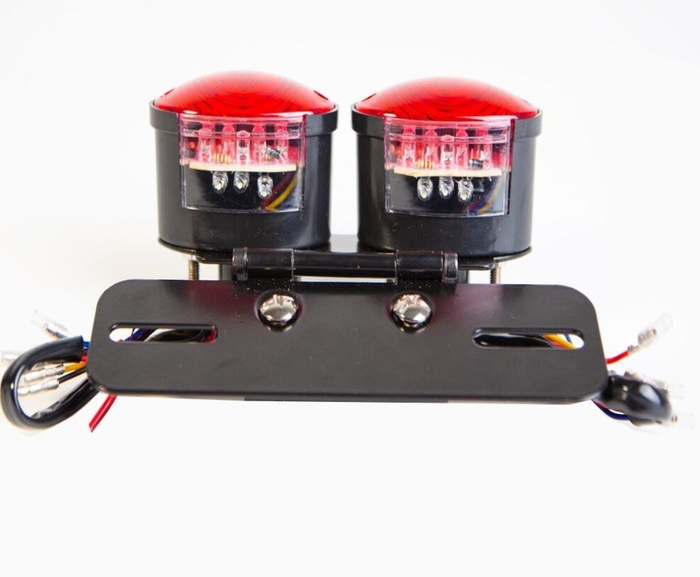 Stop led moto ATV led cu iluminare numar