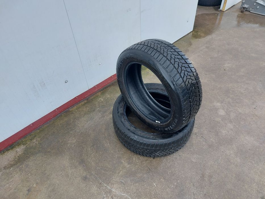 100 lei bucata! Doua anvelope M+S/IARNA 195 55 16 Dunlop! 7 mm