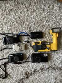 Lot aparate film (Olympus Mju, Superzoom 120, Canon Af-10 etc)