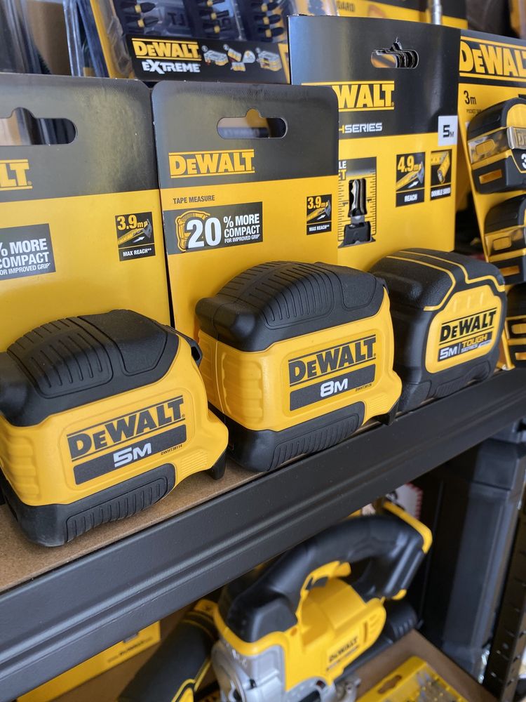 Противоударна Ролетка с магнит DeWALT TOUGH SERIES 10М