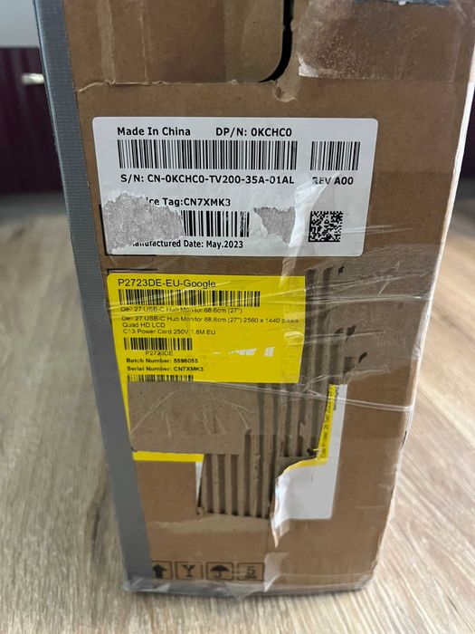 Монитор Dell P2723E + Webcam Logitech C925e