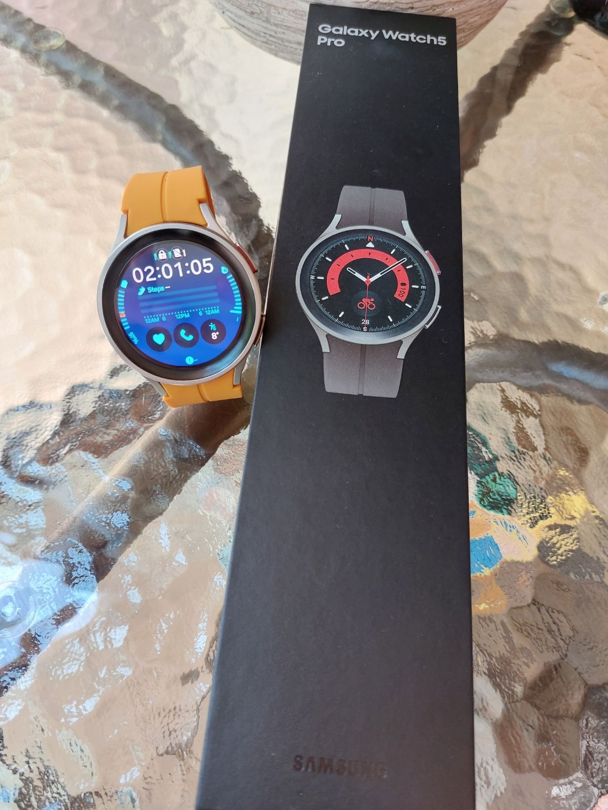 Смарт Часовник SAMSUNG GALAXY WATCH 5 PRO 45мм R920 Gray Titanium