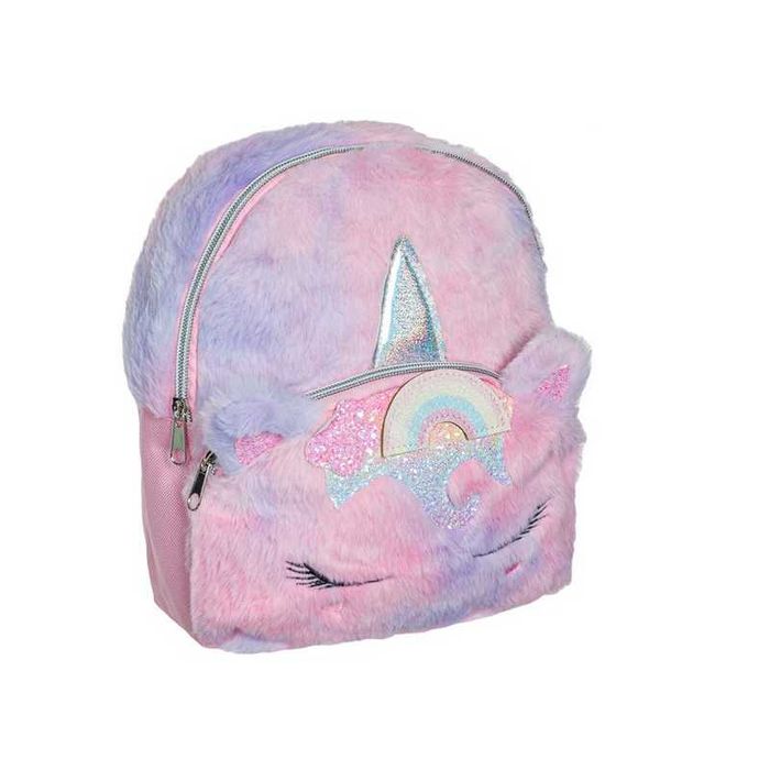 Детска раница Mercado Trade, За момичета, Еднорог, Лилав