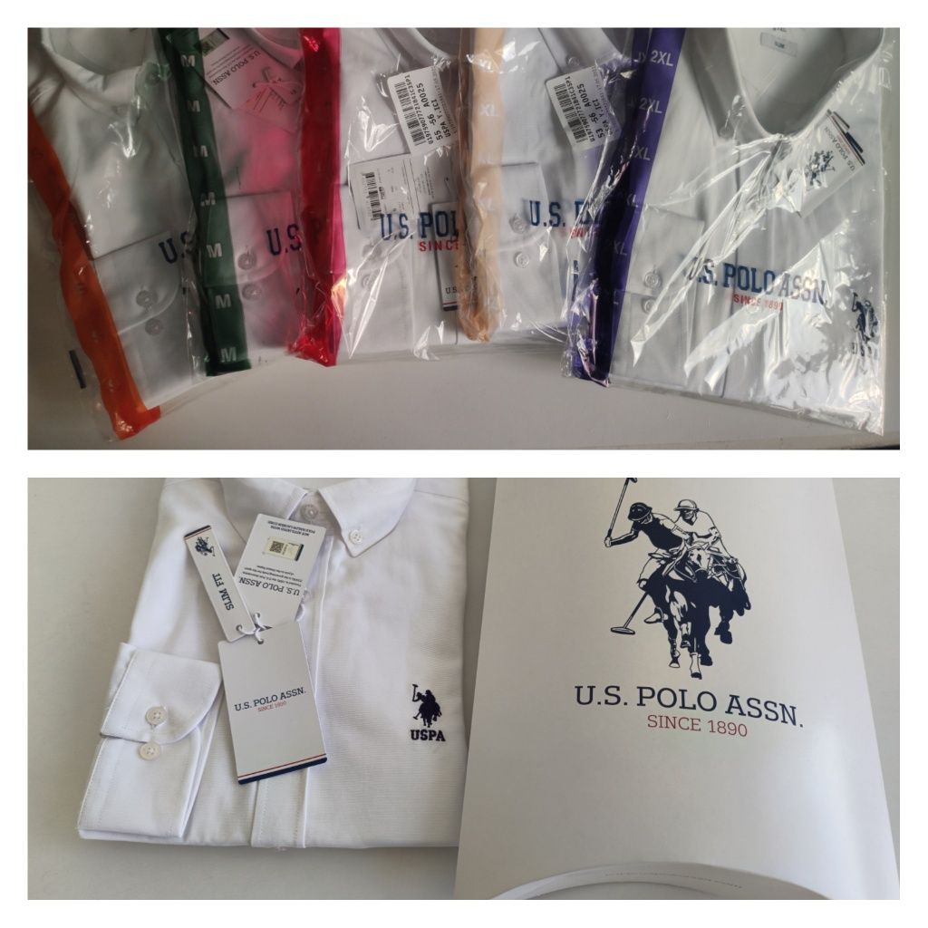 U.S. Polo Asssn Оригинални мъжки ризи XS,M,L