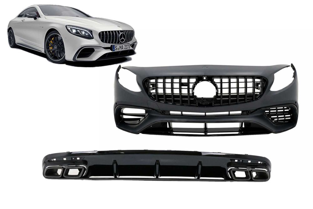 Pachet AMG S63 Mercedes S-Class C217 Coupe Sport Line (2015-2021)