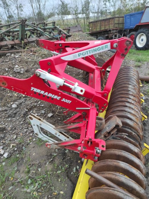 Cadru Terra disc pottinger 3m tăvălug greu hidraulic 1 piesă