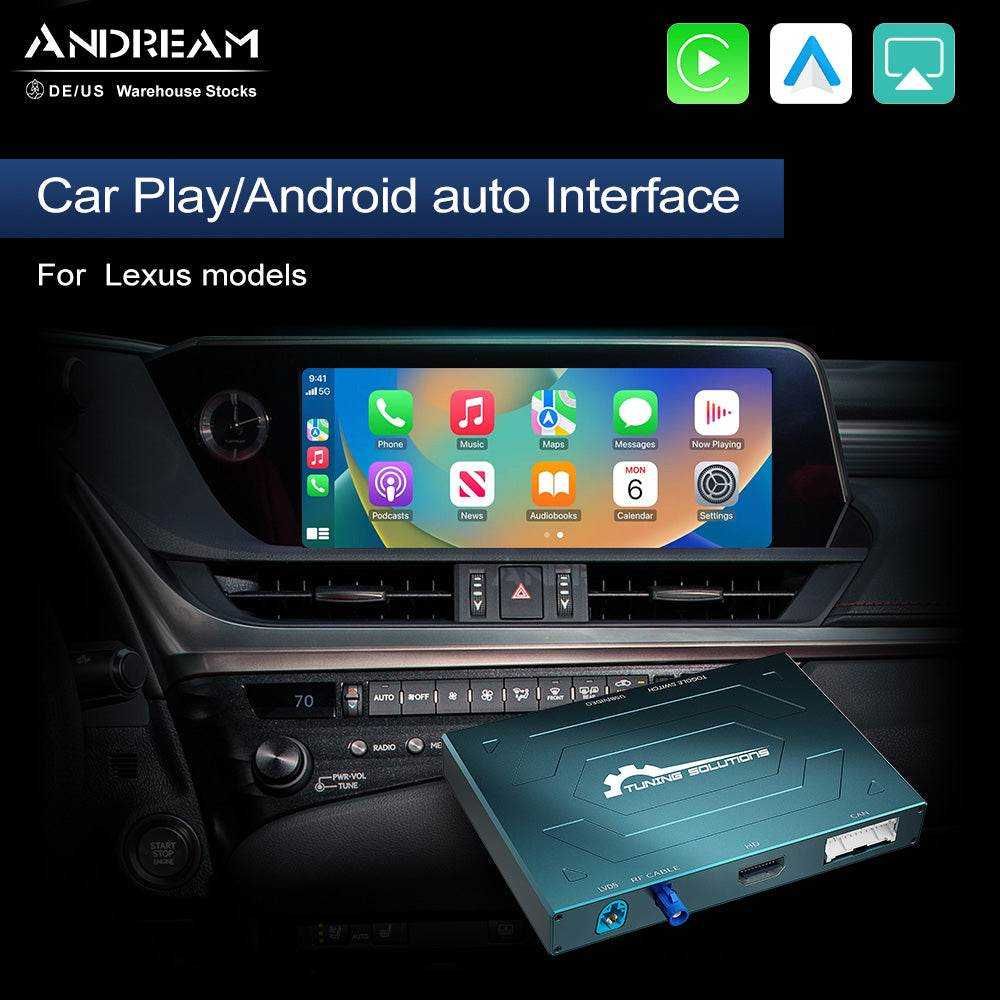 LEXUS SYSTEM Безжичен Apple Carplay Android Auto System MMI BOX