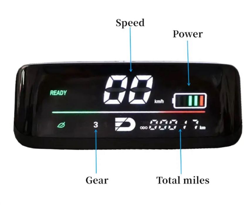 Scuter electric 2000W fara permis