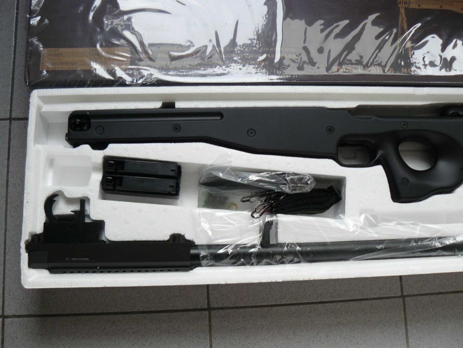 Pusca Airsoft Sniper WARRIOR I WELL Mod. MB-01 Noua Spring/Arc Black