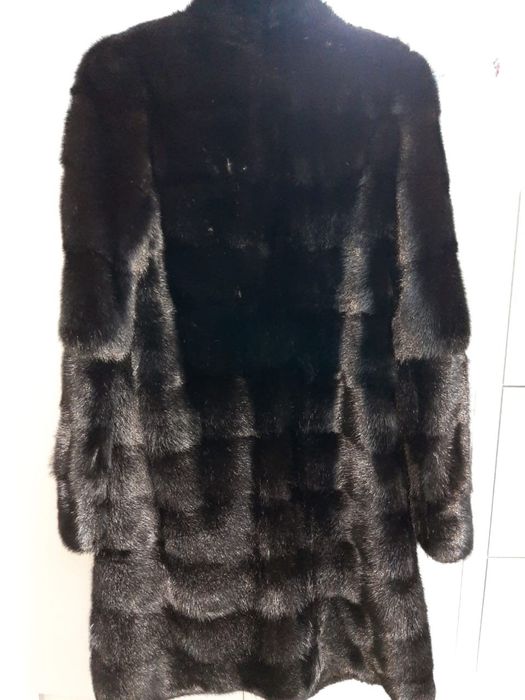 норка шуба в подарок парка натуралка