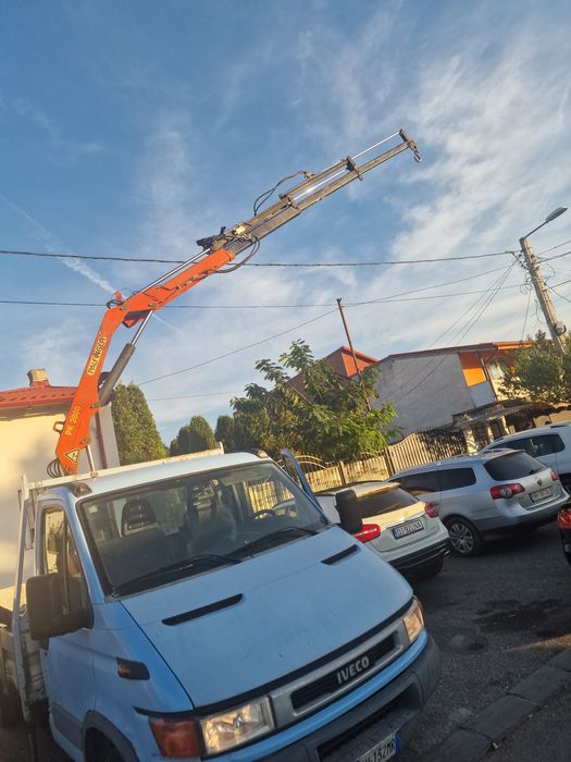 Iveco Daily 35  C 15  Cu Macara  Bena fixa