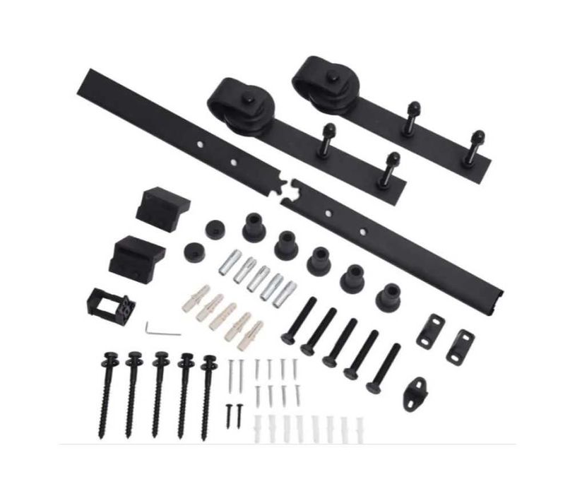 Kit complet pentru uși glisante de tip hambar Passo 7602