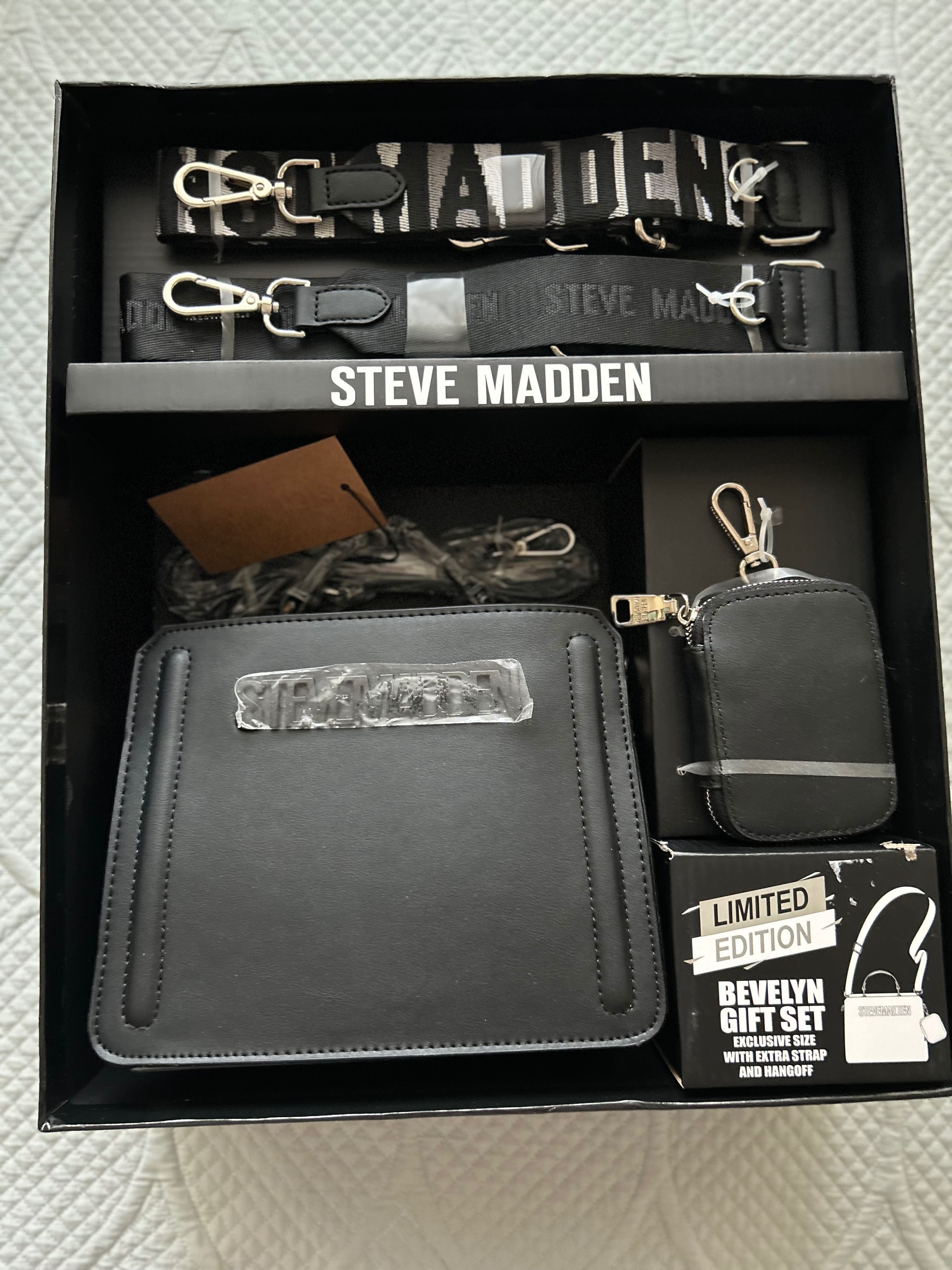 Steve Madden - черна чанта, лимитирана серия