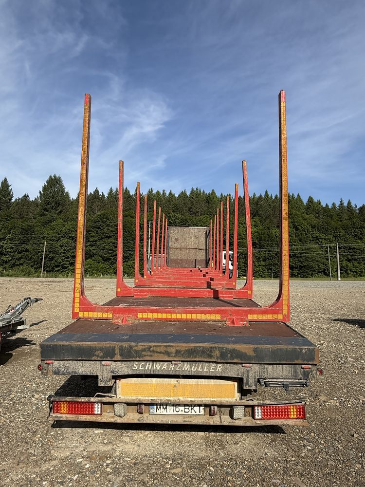 Semiremorca transport lemn swarzmuller
