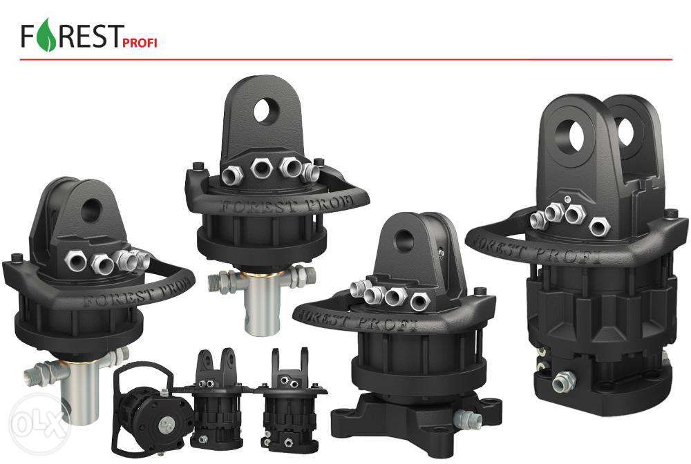 Graifer forestier si rotator hidraulic