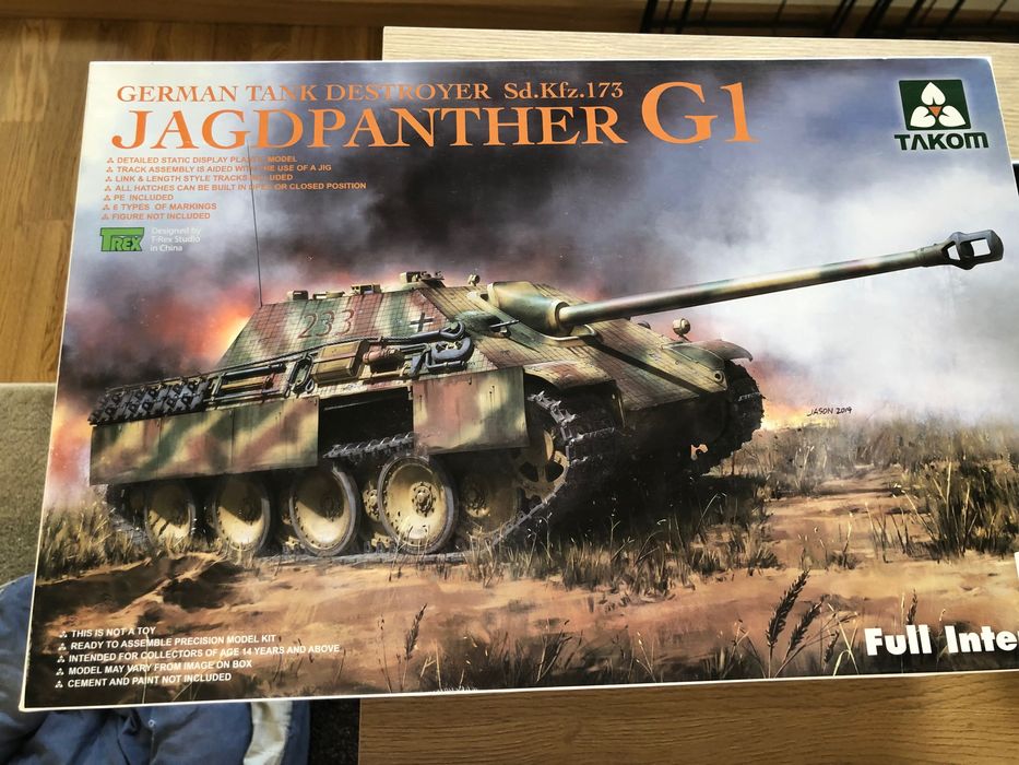 Takom Jagdpantger G1 full interior