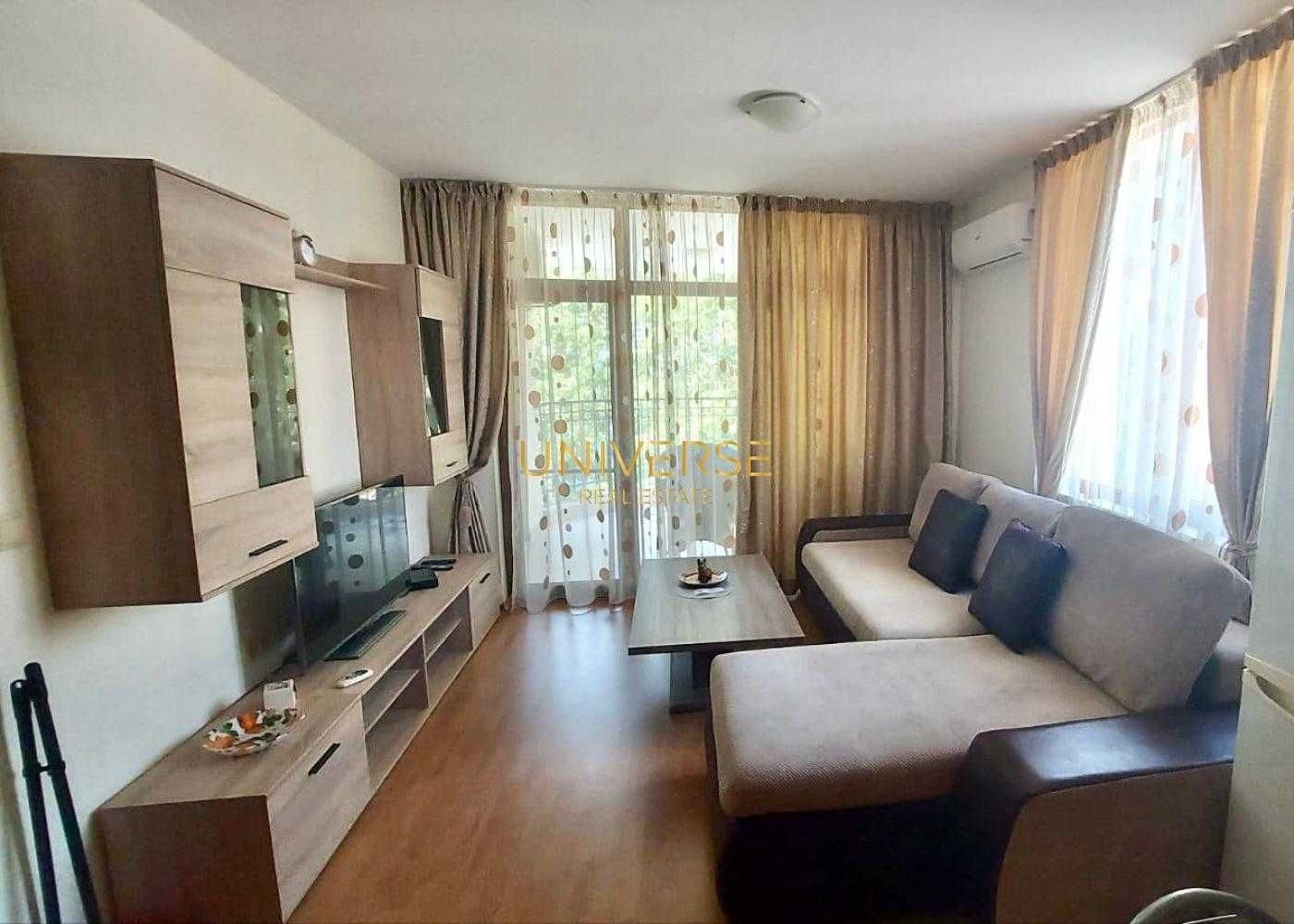 Апартамент 1+1 в целогодишния комплекс кв. Чайка, в Слънчев бряг.#4901