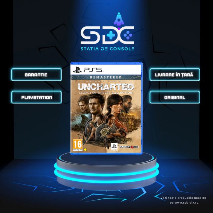 Uncharted Legacy Of Thieves Collection PS5 (Playstation 5) | SDC