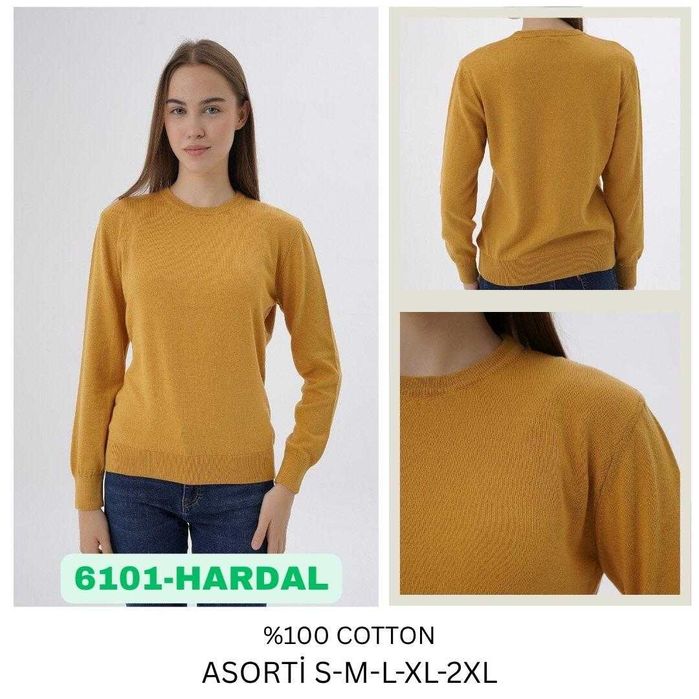 Качествени памучни дамски пуловери