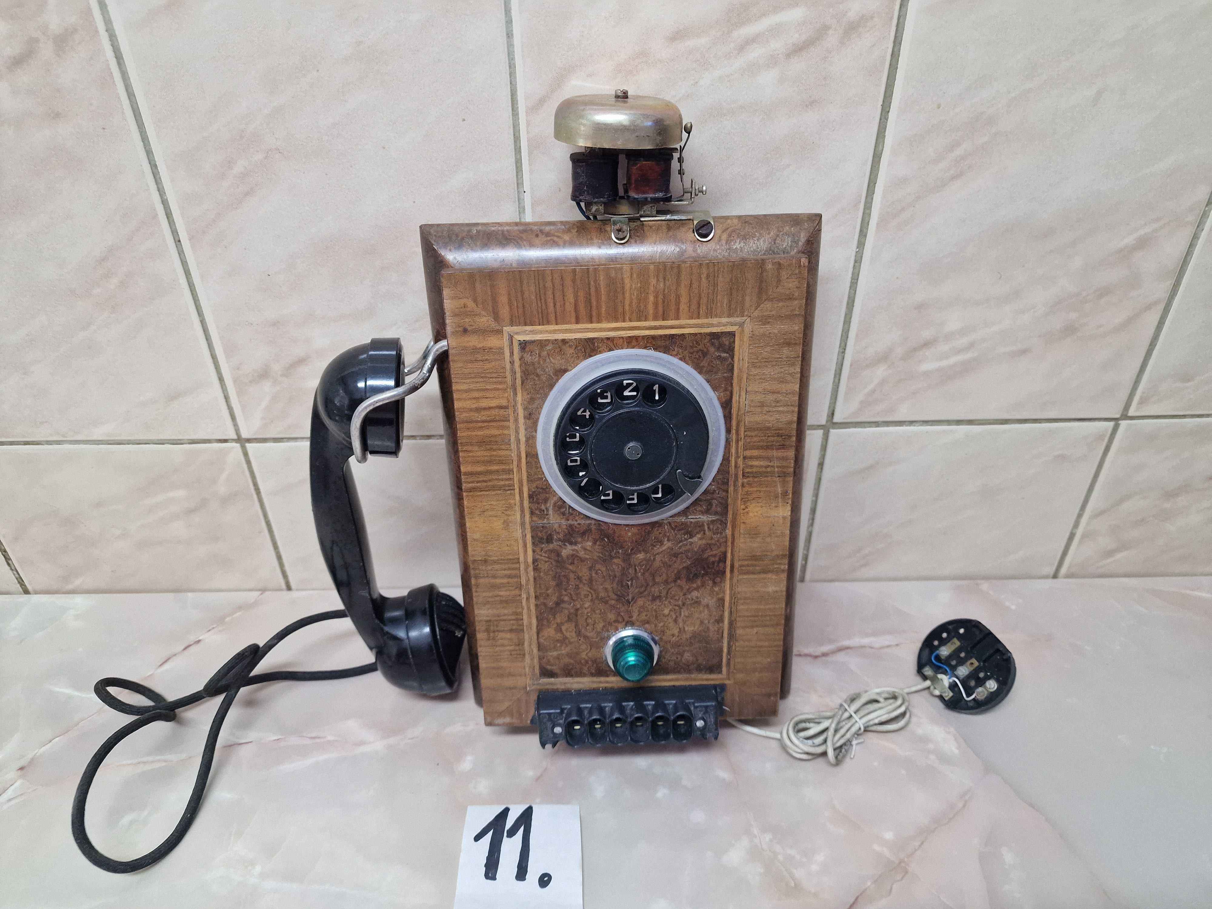 Carcasă lemn, telefon   (cod 11)(cod 11)
