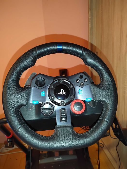 Logitech G29 Driving Force Racing Wheel Волан за PC PS 3 PS 4 PS 5