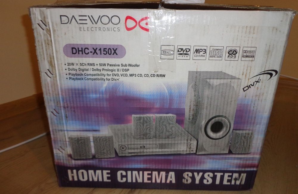 Home Cinema System Daewoo с FM радио - нова