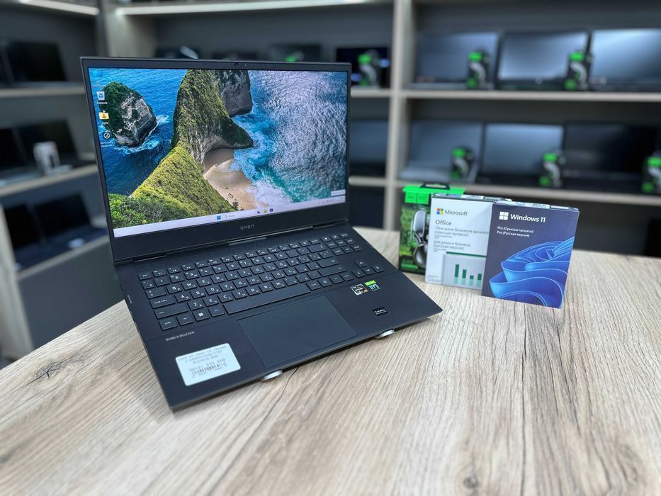 Игровой ноутбук HP Omen 16 /Ryzen 7-5800H/16GB/1TB/RTX3070-8GB 140W