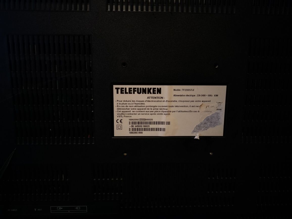 Tv LCD Telefunken 51 cm